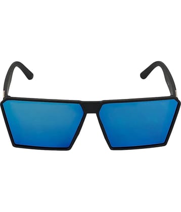 Creature - Black Rectangular Sunglasses ( Pack of 1 )
