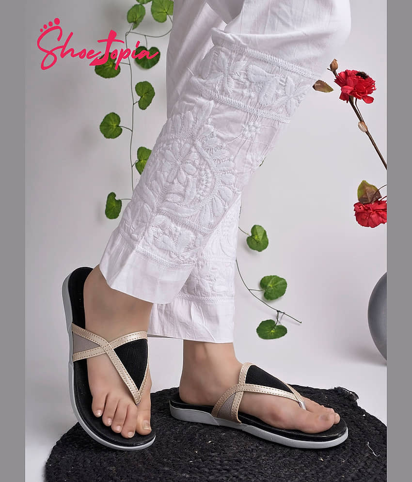 Shoetopia Green Women's Flats