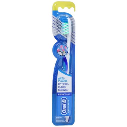 Oral-B Pro Health Anti Plaque Criss Cross Toothbrush Soft, 1 Pc