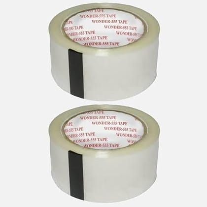 Packing Tape, 2 Pack, 2 inch Tape, 60 meter, Shipping Tape, Packaging Tape, Packing Tape Rolls, Clear Packing Tape, Moving Tape, Box Tape, Heavy Duty Tape, Packing Tape Refill, Mailing Tape Pack of 2 ( Free Delivery )