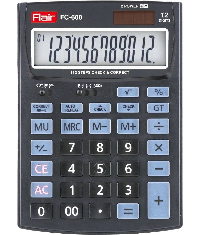 Flair Fc 600 Basic Calculator (12 Digit)