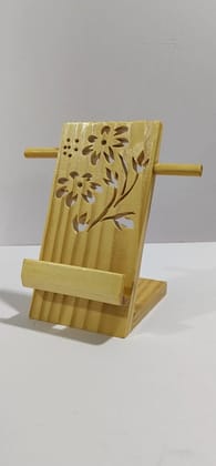 Handmade Wooden Phone Stand for Desk