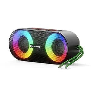 Portronics Pixel 3 10W Portable Wireless Bluetooth Speaker (Black)