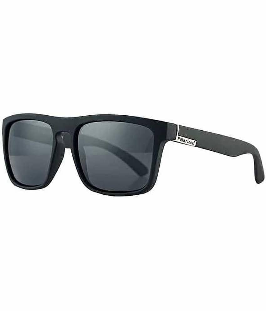 PIRASO Black Square Sunglasses ( Pack of 2 )