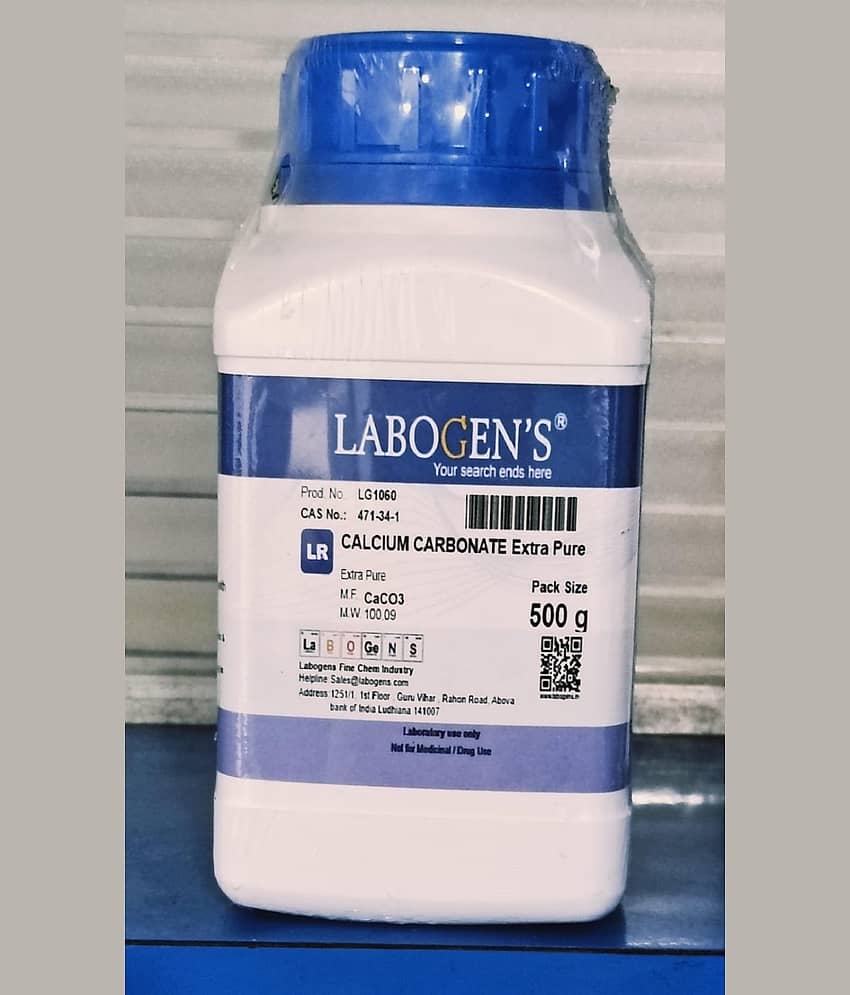 CAL-CIUM CAR-BONATE (precipitated fine powder) (calcite powder) 500GM