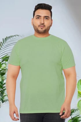 Plus Size - Mint Green - Classic Crew-XXL