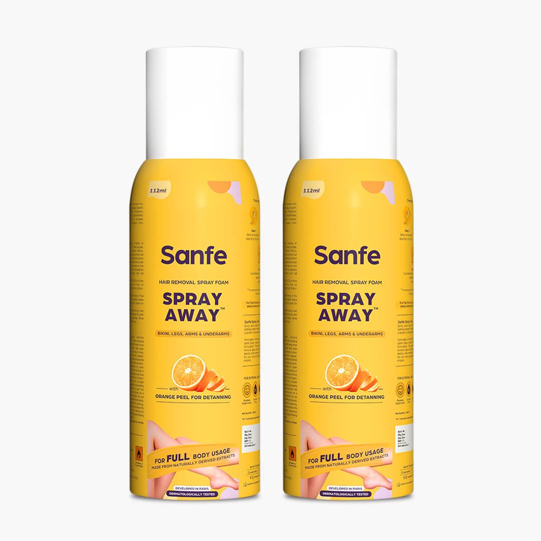 Spray Away Hair Removal Spray - 112ml - Pack of 2