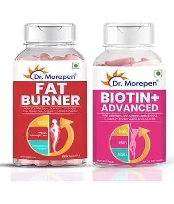 Dr. Morepen Biotin+ & Fat burner 2 no.s Fat Burner Tablet