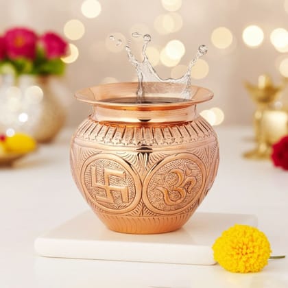 Copper Lota Chatai No. 10, 900 ML (ZMAS293 J)