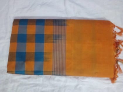 Handwoven Cotton Saree