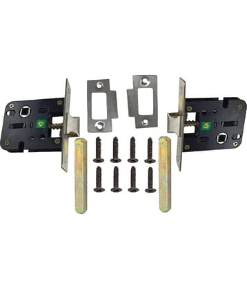 ONMAX Mortise Zinc Bathroom Latch for Bathroom, Store and Bedroom Pack Of 2 Pcs (ZBL)