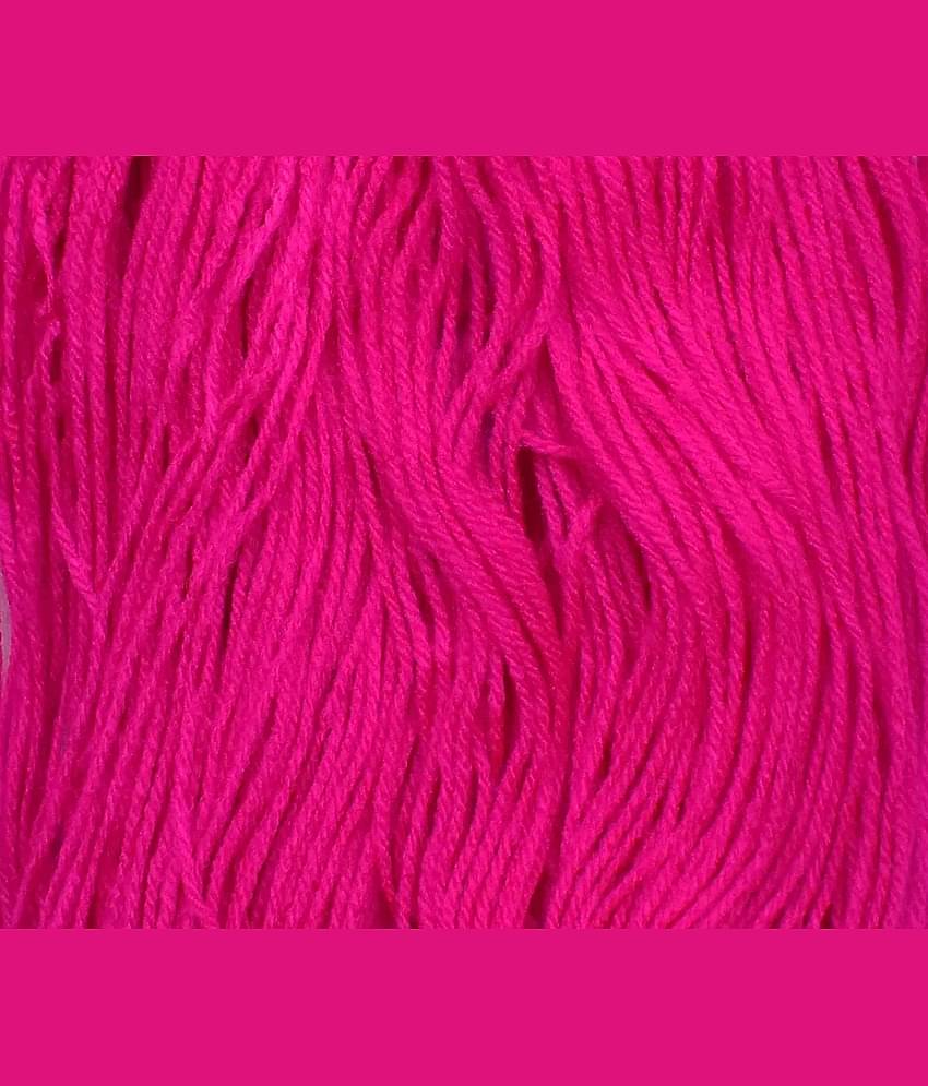 M.G ENTERPRISE Knitting 3 ply Wool,  Red 500 gm  Best Used- Art-AJ