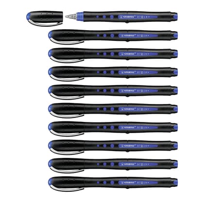 Stabilo | Bl@ck | Medium Tip | Blue | Pack Of 10