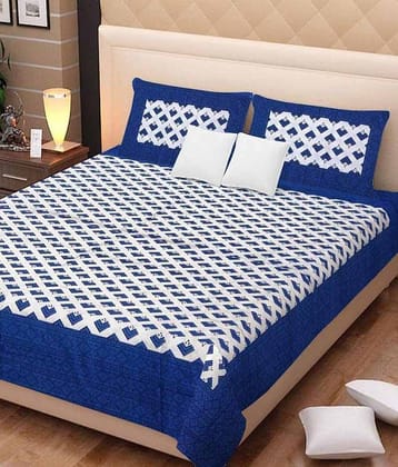 Uniqchoice Cotton Double Bedsheet ( Assorted )