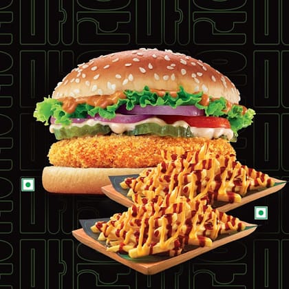 2Whopper Jr Veg+2Korean Spicy Fries