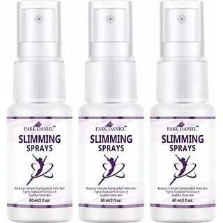 PARK DANIEL Fat Loss Slimming Spray For Naturally Reduce Body Weight Pack of 3 of 60ML (180 ml)