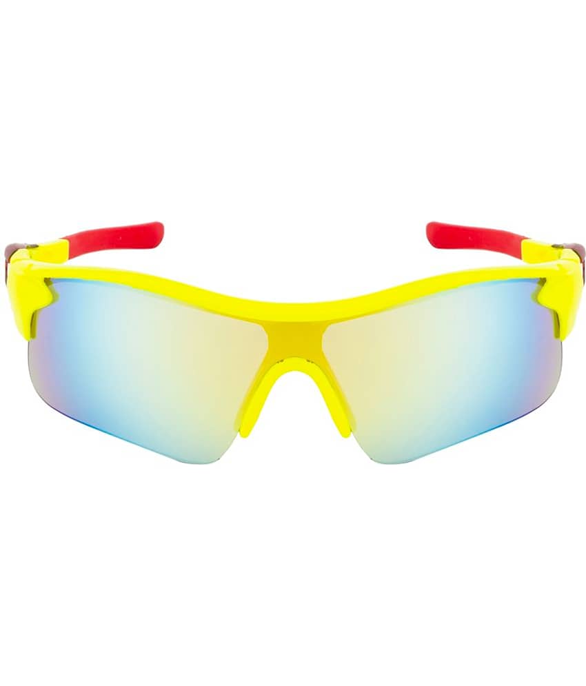Fair-X Yellow Oval Sunglasses ( Pack of 1 )