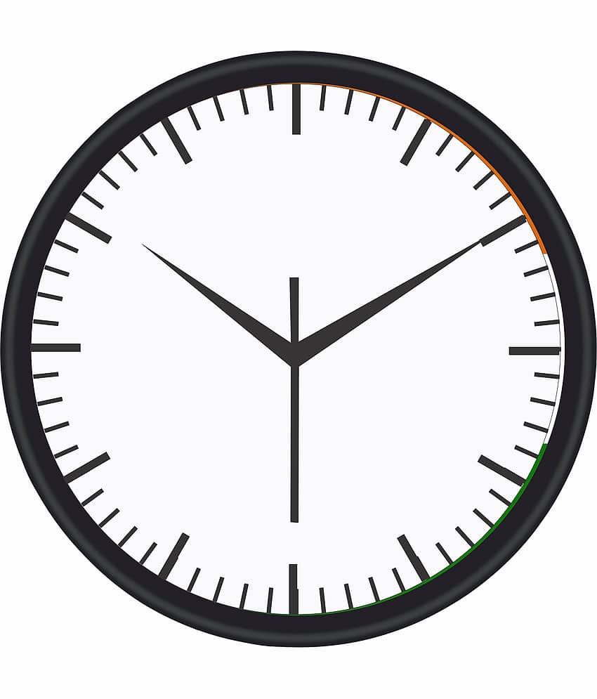 Trendy Homes Circular Analog Wall Clock