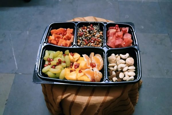 Fruit Bowls And Sprouts