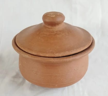 Terracotta Curd Pot Natural Clay Home Decor