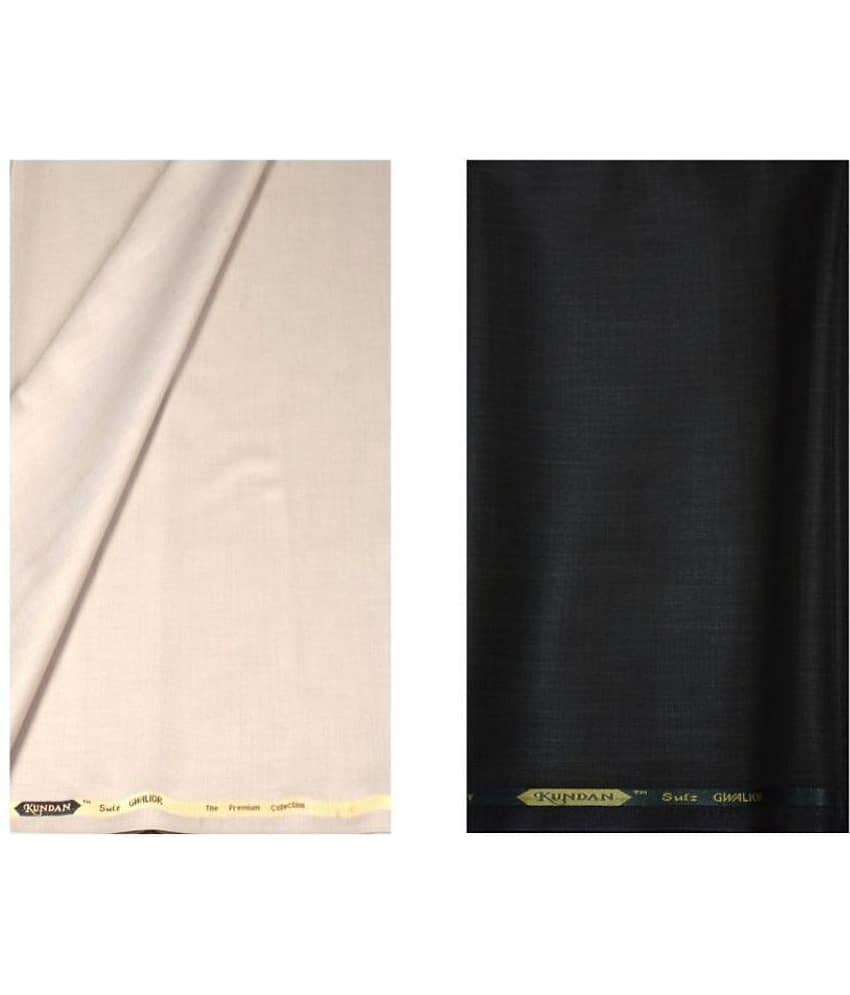 KUNDAN SULZ GWALIOR Multi Poly Viscose Unstitched Pant Pc Pack of 2