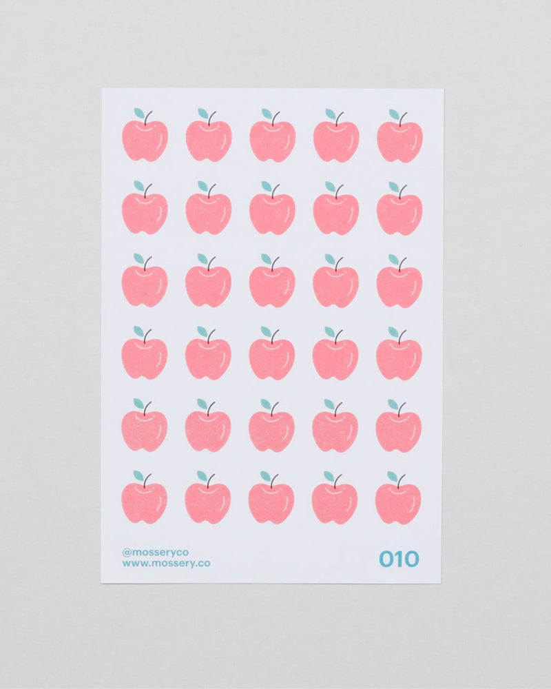 Mossery Stickers- Apple