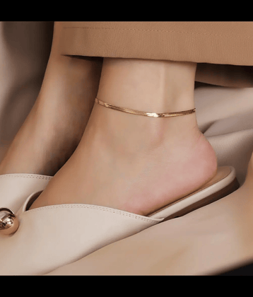 Thrillz Gold Anklets ( Pack of 1 )