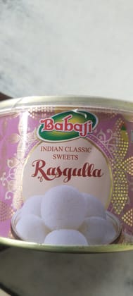 Babaji Indian classic Sweets Rasgulla 