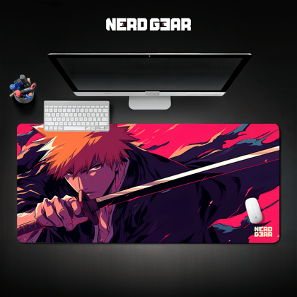 Ichigo Kurosaki NerdMat-28 x 60 cm / Unstiched