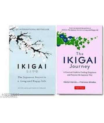 Ikigai + The Ikigai Journey ( 2 Books Combo) Book