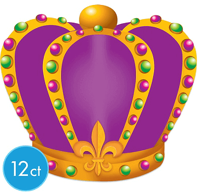 CUTOUT LARGE MARDI GRAS - Party and Festive Needs | Buy online on ZillyBuy