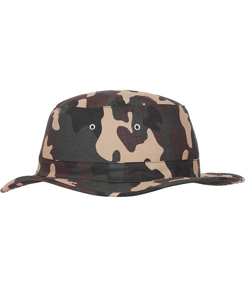 Men's Cricket Umpire Sun Camouflage Printed Cotton Hat (Pack of 1)