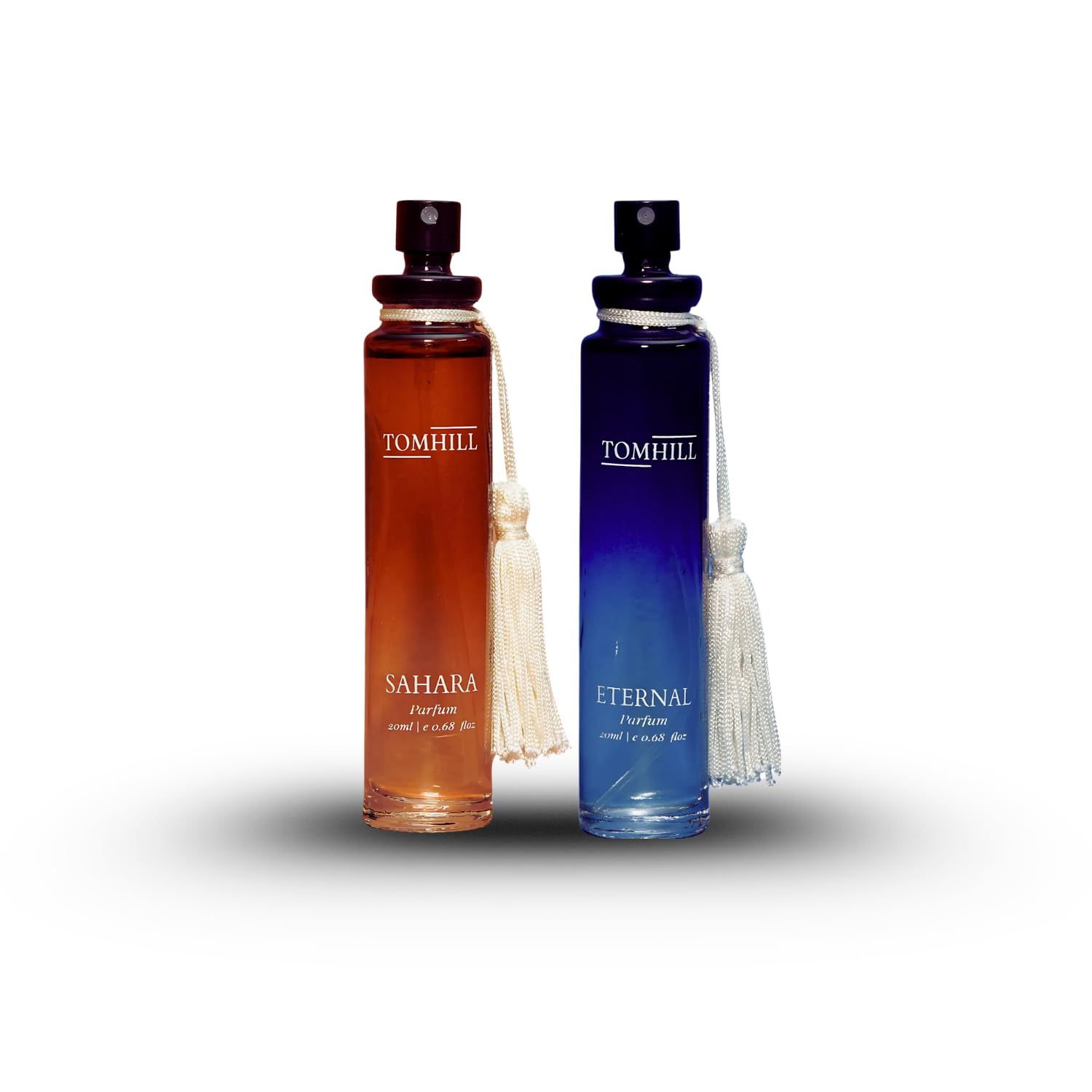 TOMHILL Sahara Party Perfume and Eternal Date Night Perfume for Men – 20ml Travel Size Fragrance Duo, Bold Masculine Scents, Ideal for Parties and Romantic Evenings