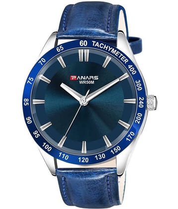 PANARS - Blue Silicon Analog Men's Watch