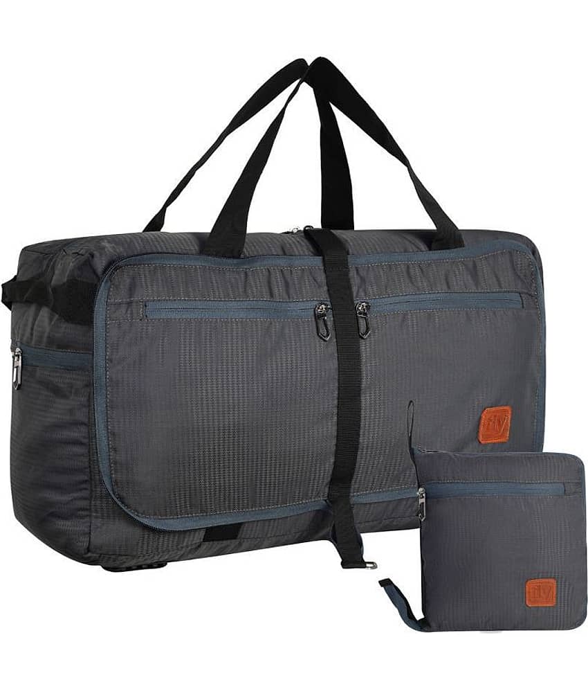 Fly Fashion Stone Grey Solid S Duffle Bag