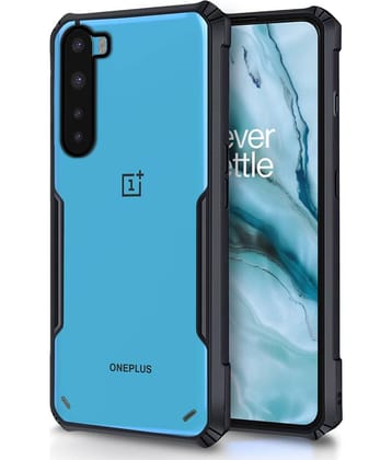 Case Vault Covers Shock Proof Case Compatible For Polycarbonate OnePlus Nord ( Pack of 1 )