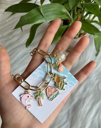 Beach Charm Bracelet