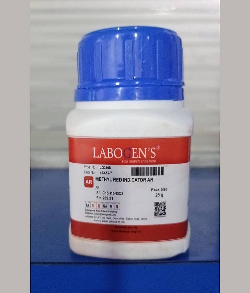 METHYL RED indicator AR (CAS NO.493-52-7) 25 GM