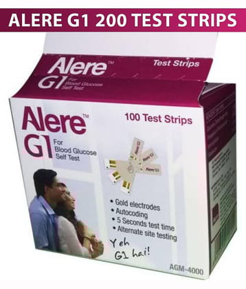 Alere G1 G1Strips(200 Strips) With Lancing Device