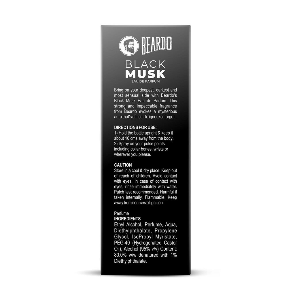 Beardo Black Musk Perfume EDP