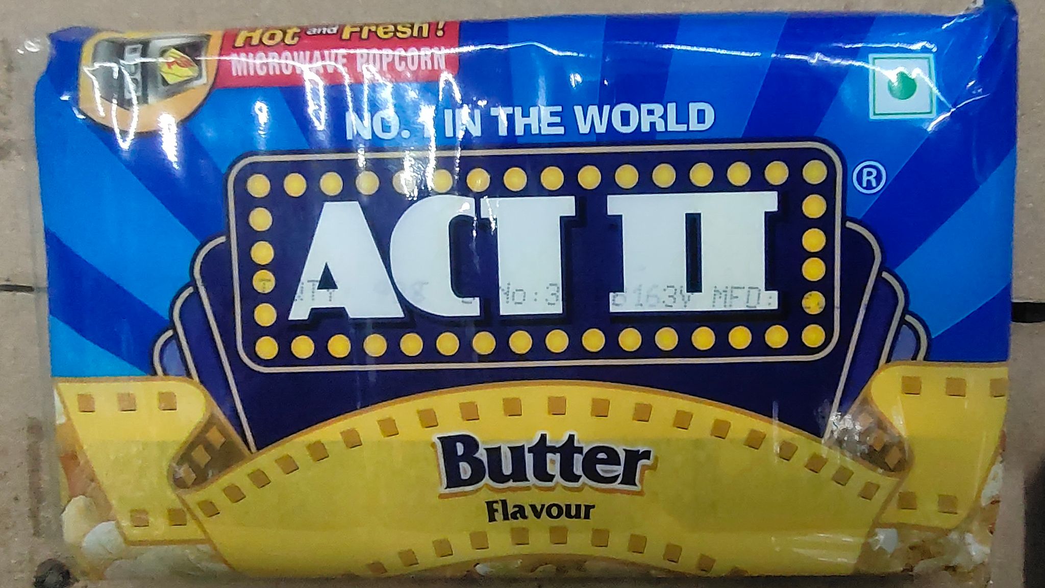 Act 2 popcorn butter flavour