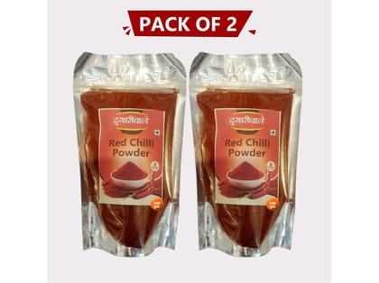 Dugariwale Premium Red Chilli Powder - Authentic Indian Spice - Pack of 2 Dugariwale Premium Red Chilli Powder - Authentic Indian Spice - Pack of 2