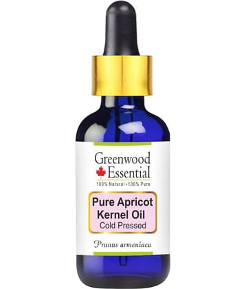 Greenwood Essential Pure Apricot Kernel   Carrier Oil 15 mL