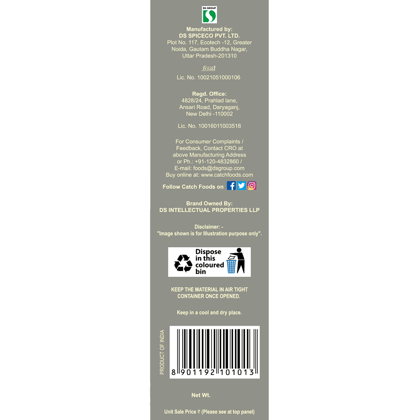 Catch Straight Premium BIB || Black Pepper Powder || 50 Grams