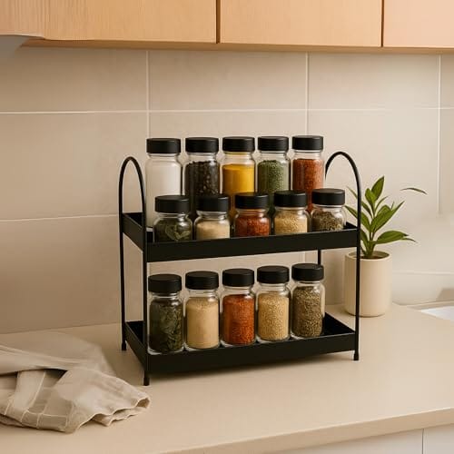 2-Tier Kitchen Organizer Rack, Storage & container, Masala Racks Storage