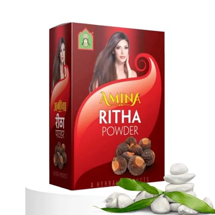 Amina Reetha Powder for Hair and Skin, 80g Pack