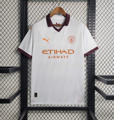 Manchester City Football Jersey Away 23 24 Season-L