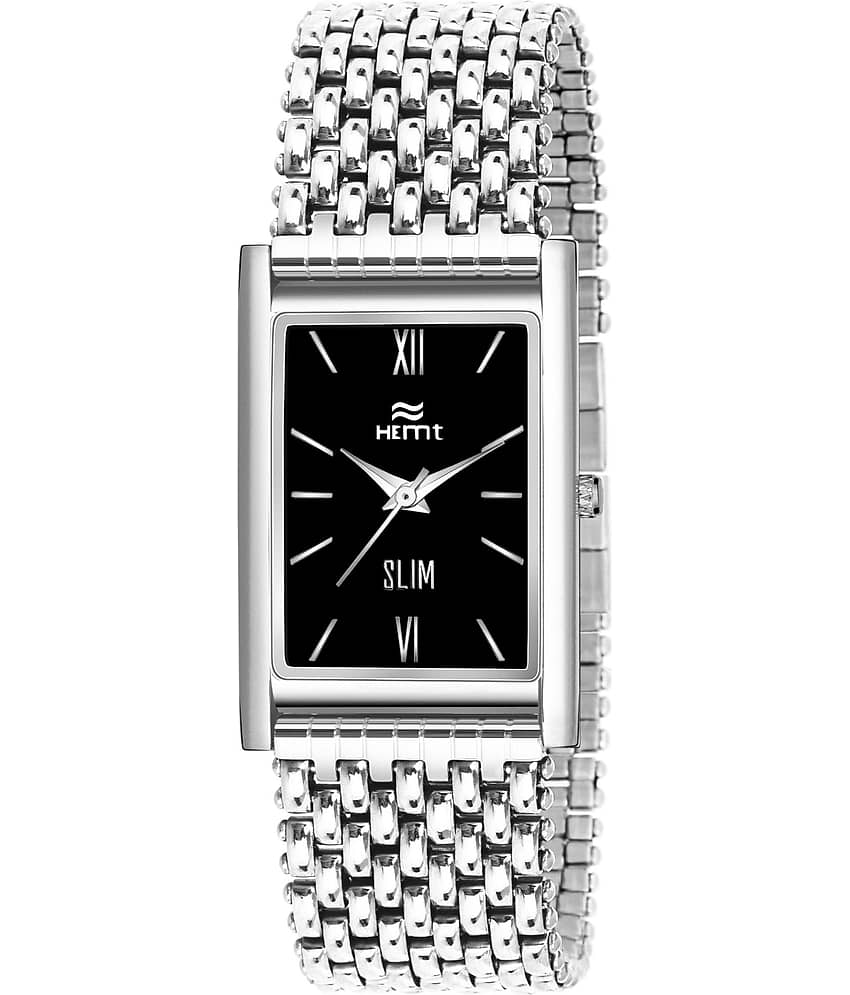 Hemt Silver Stainless Steel Analog Men's Watch