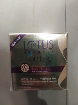 Iotus Herbals Youth compound Cineplex Anti ageing transforming creme 