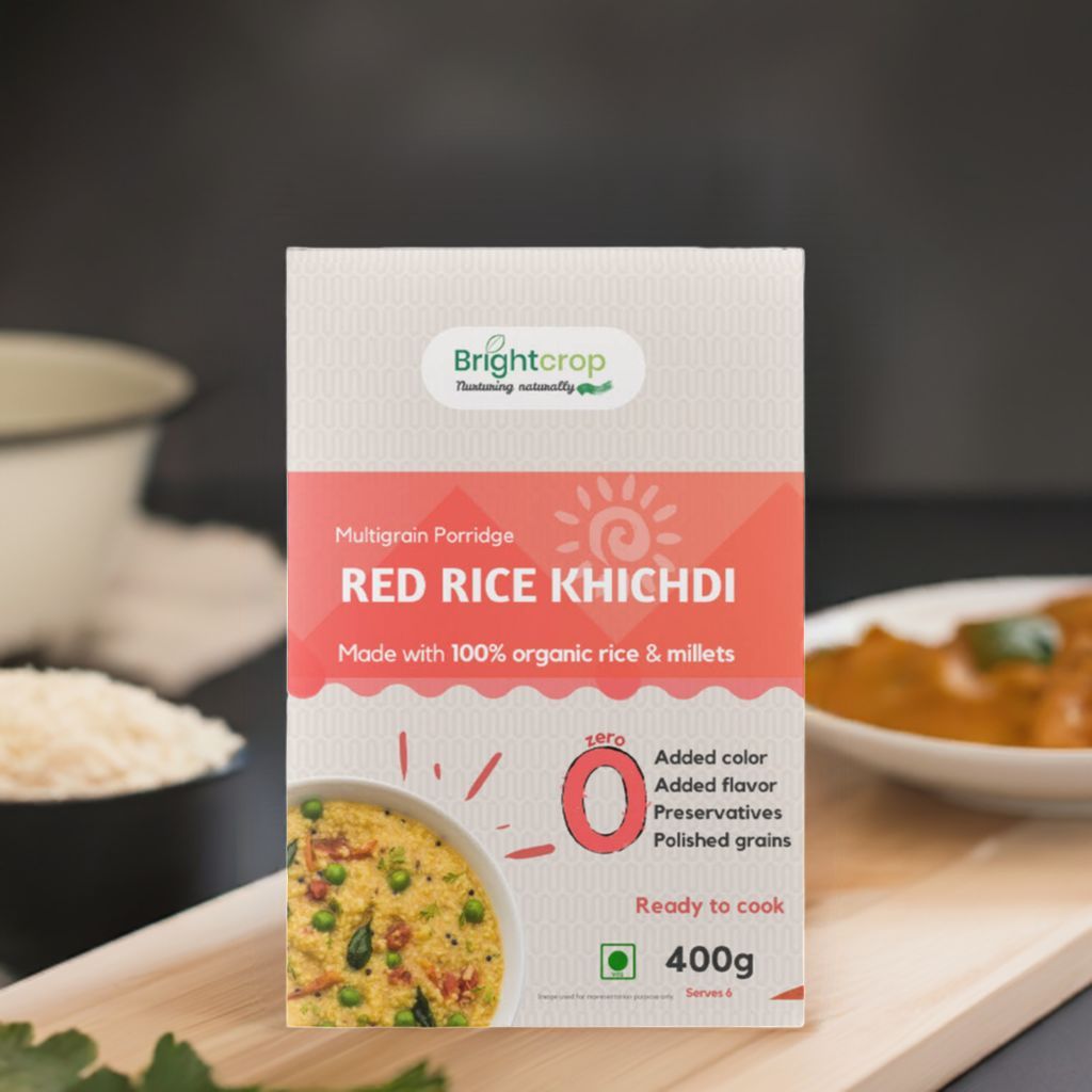 Red Rice Khichdi | Multigrain Porridge (400Gms Pack)